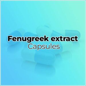 Fenugreek extract capsules