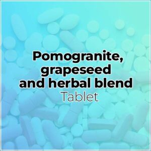 Pomogranite,grapeseed and herbal blend tabs