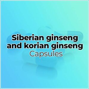 Siberian-ginseng-and-korian-ginseng-caps