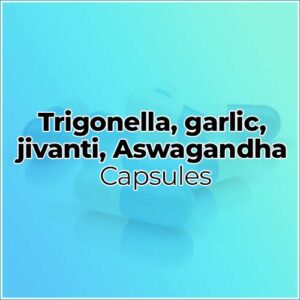 TrigonellagarlicjivantiAswagandha-caps