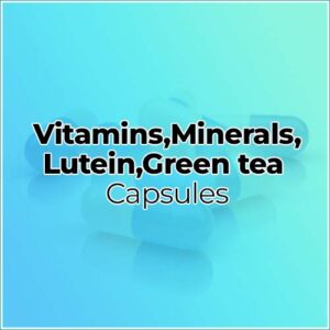 Vitamin,Mineral,Lutein,Green tea Capsules