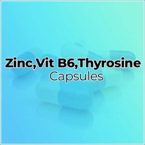 Zinc,Vit B6,Thyrosine Capsules